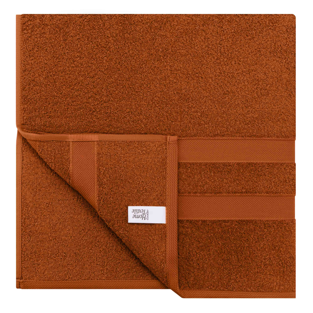 Рушник Ardesto набір махрових Splendid 50х90 см, 70х140 см, 2шт, 100% бавовна, теракотовий (ART2359TE) - изображение 3