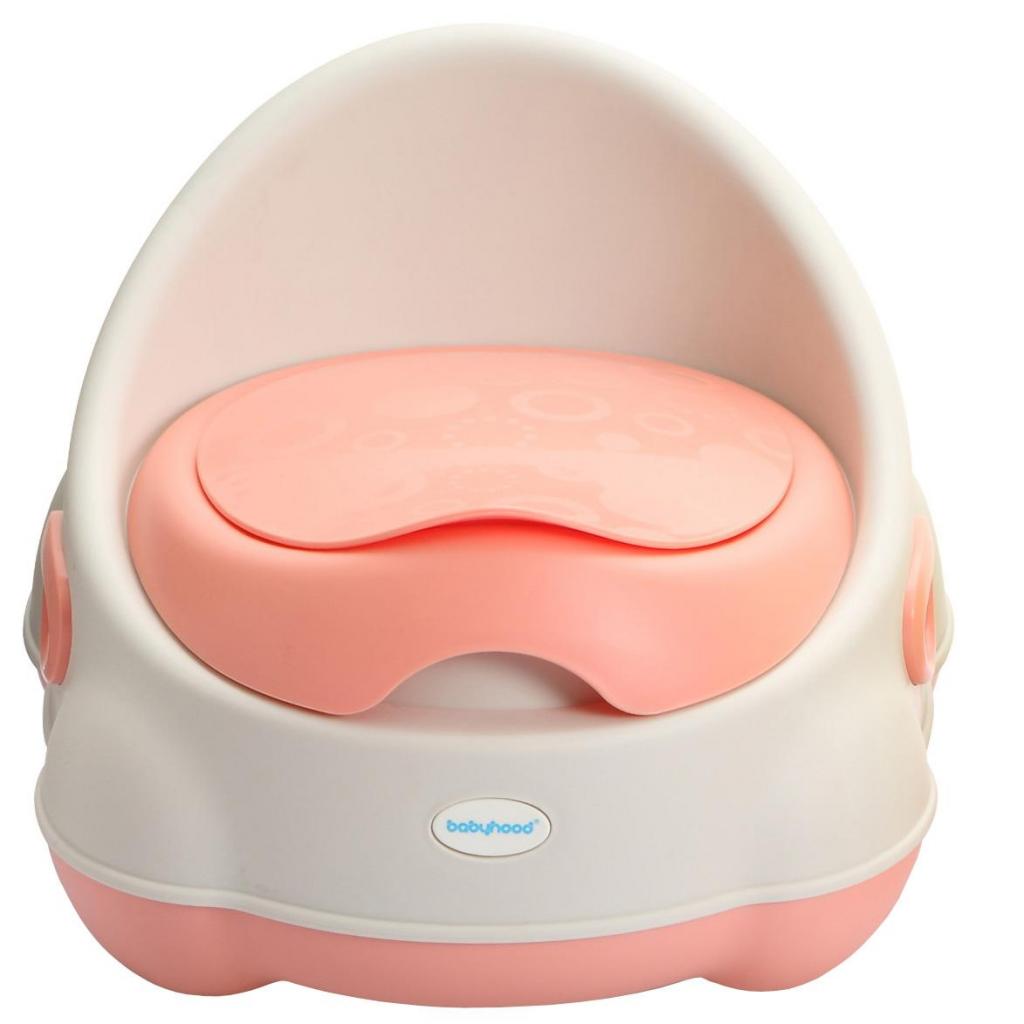 Горщик Babyhood біло-рожевий (BH-112WP) - зображення 2