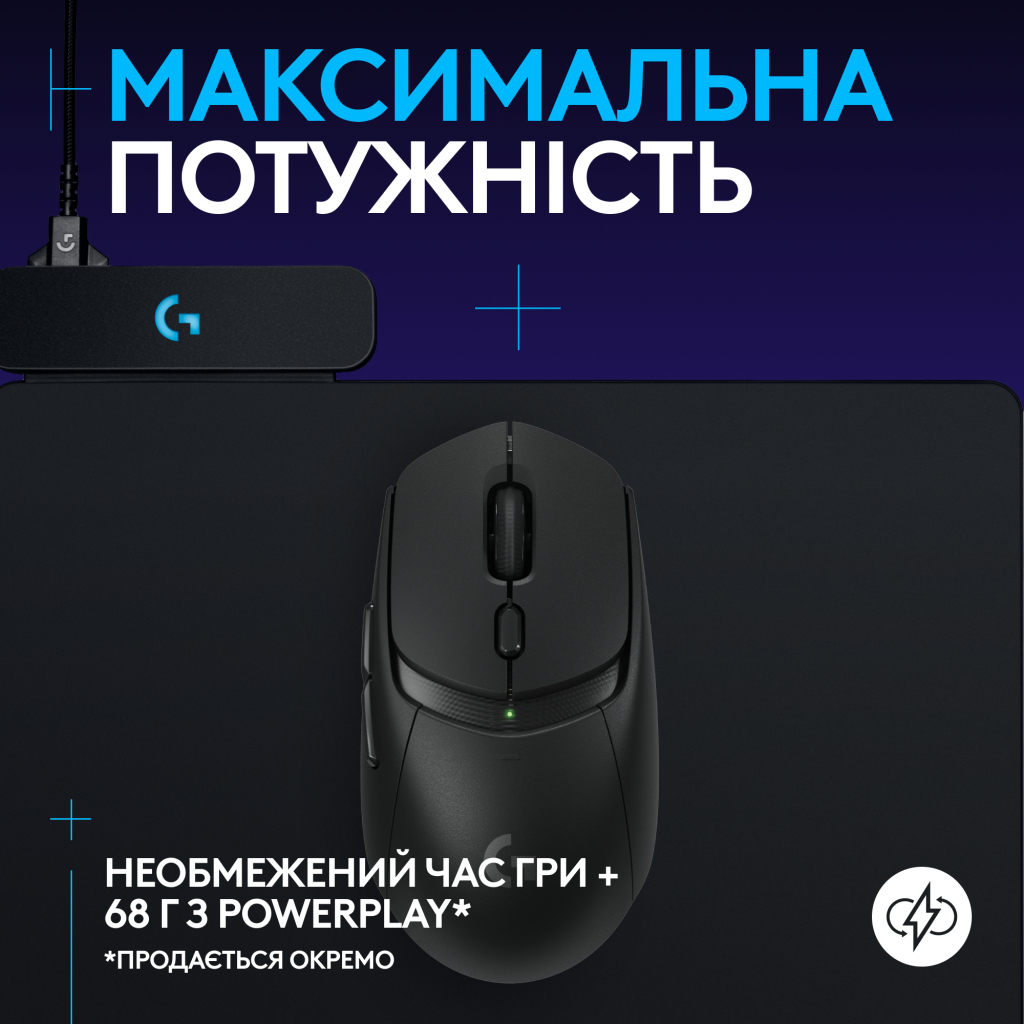 Мишка Logitech G309 Lightspeed Wireless/Bluetooth Black (910-007199) - изображение 7