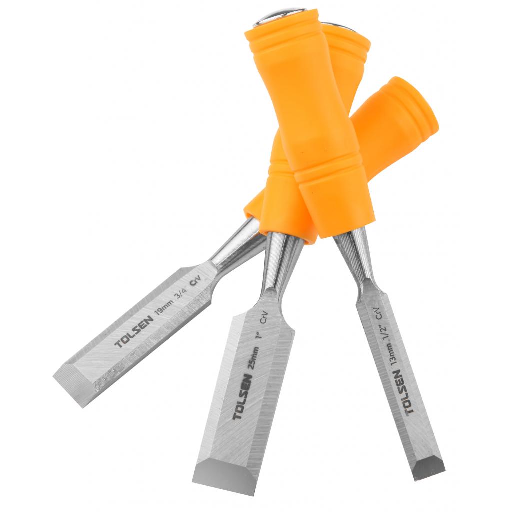 Стамеска Tolsen 13-19-25 мм, 3 шт. (25380) - зображення 1