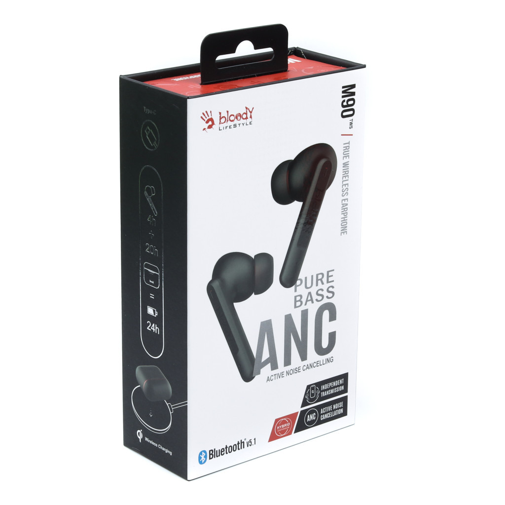 Навушники A4Tech Bloody M90 Black+Red (4711421956253) - зображення 11