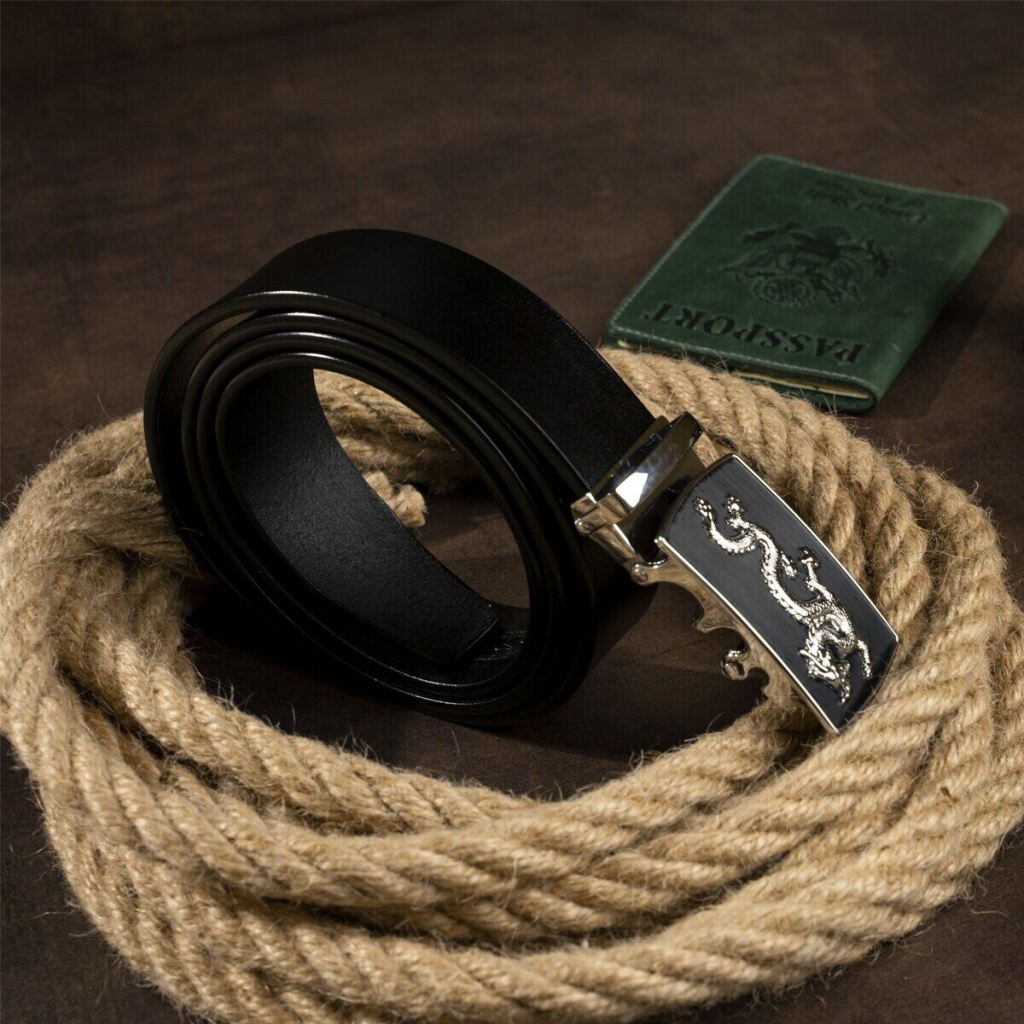 Ремінь Vintage Чоловічий Чорний (20256) - зображення 8