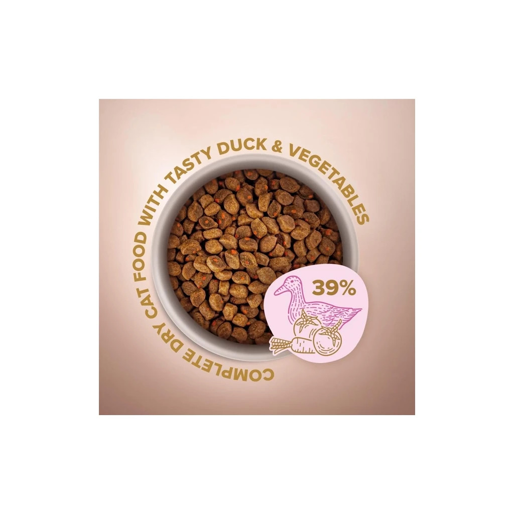 Сухий корм для кішок Club 4 Paws Selection Преміум З качкою та овочами 1.5 кг (4820215369145) - зображення 3