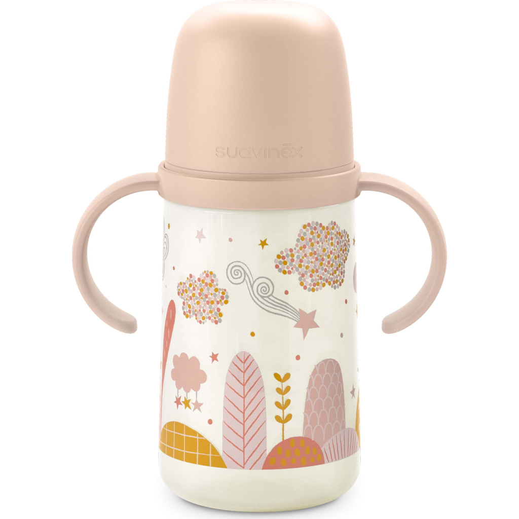 Поїльник-непроливайка Suavinex Dreams з силіконовим носиком, 270 мл, +6 місяців, нюдова (308290) - зображення 2