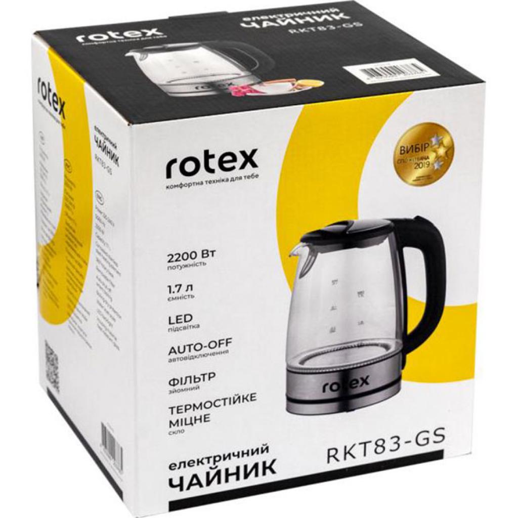 Електрочайник Rotex RKT83-GS - зображення 3