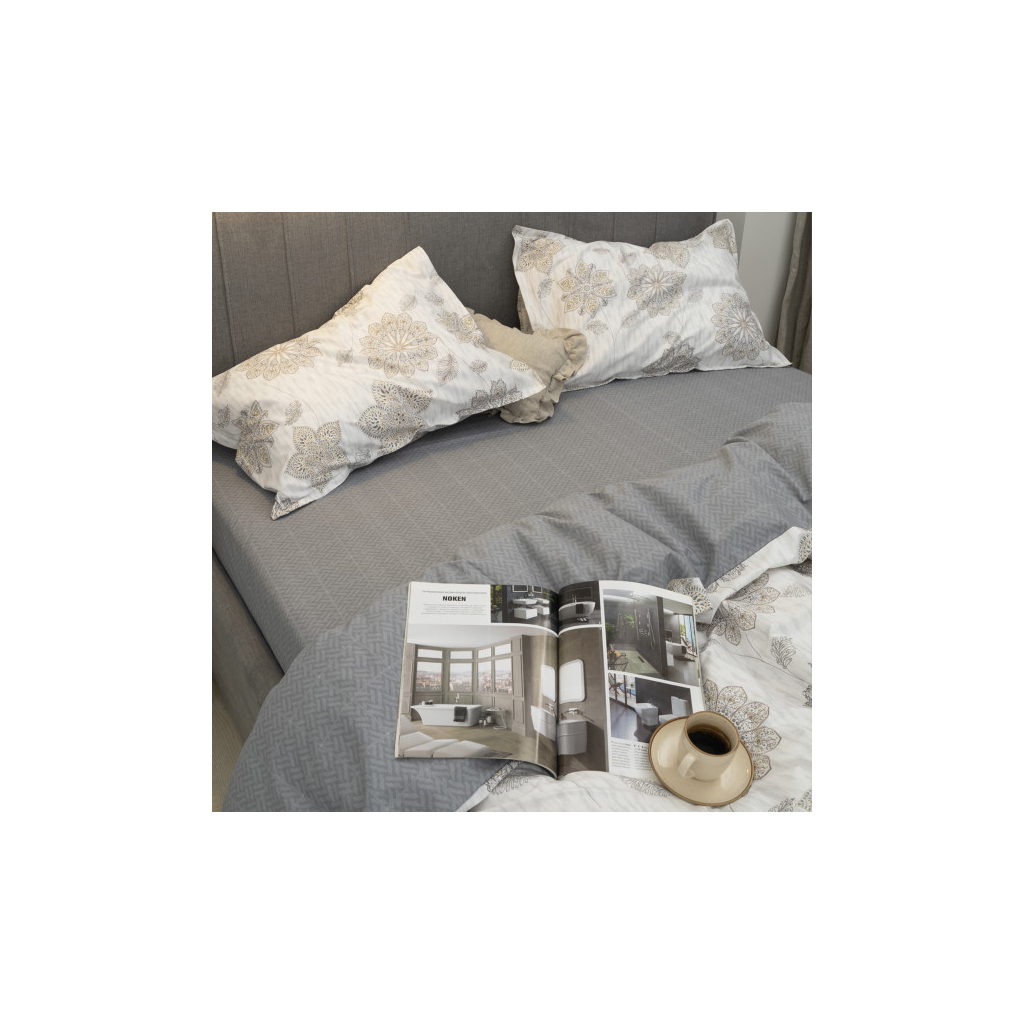 Постільна білизна Tiare L010 Сатин Deluxe євро (L010_DeLuxe_ev) - изображение 4