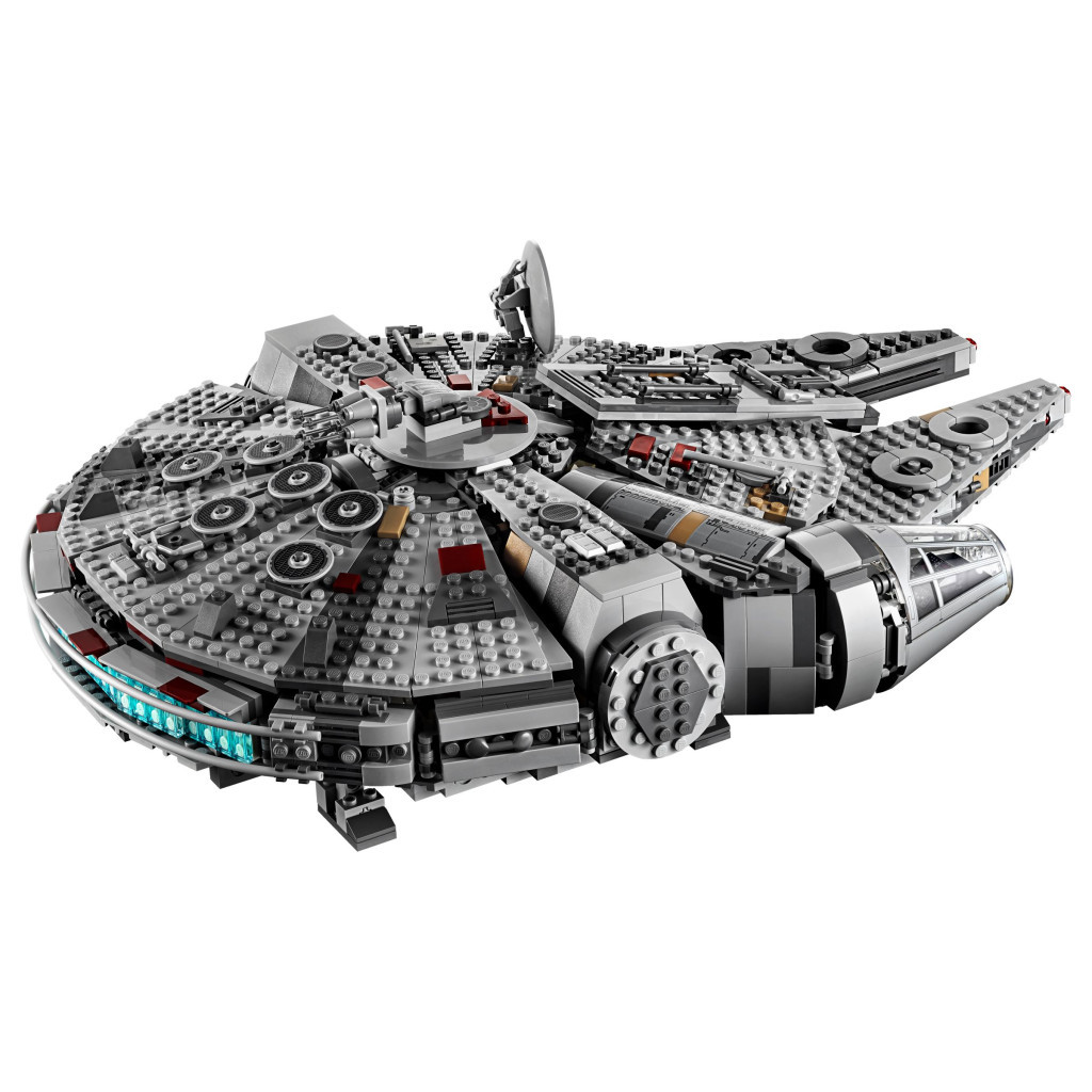 Конструктор LEGO Star Wars Сокіл Тисячоліття 1351 деталь (75257) - зображення 5