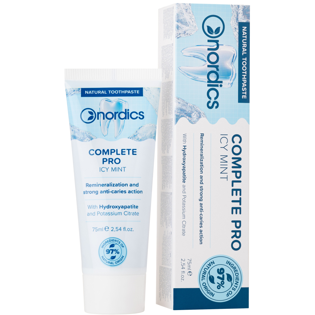 Зубна паста Nordics Cosmos Organic Complete Pro 75 мл (3800500324579/3800501908693) - зображення 1