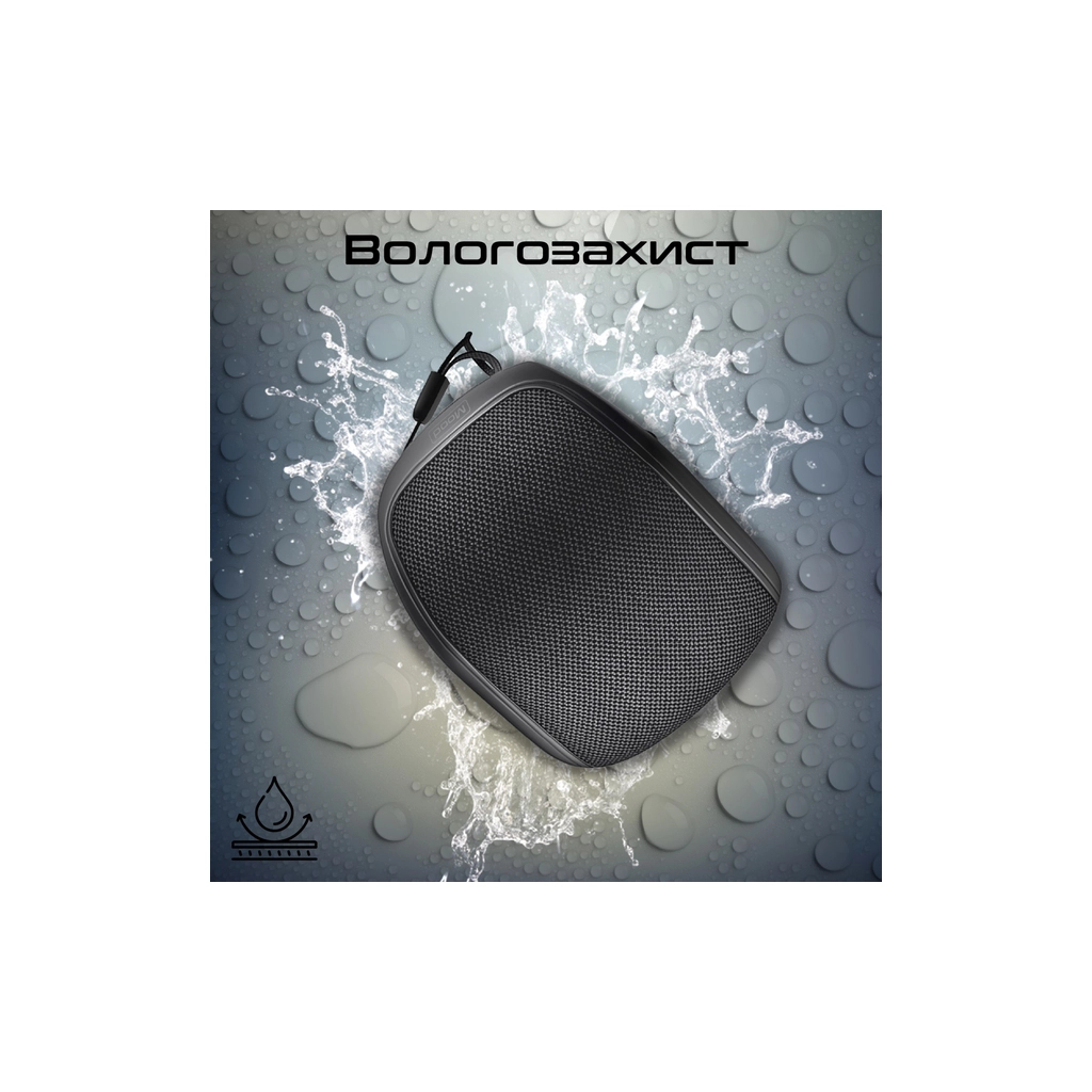 Акустична система Promate Mood 5W Black (mood.black) - зображення 7