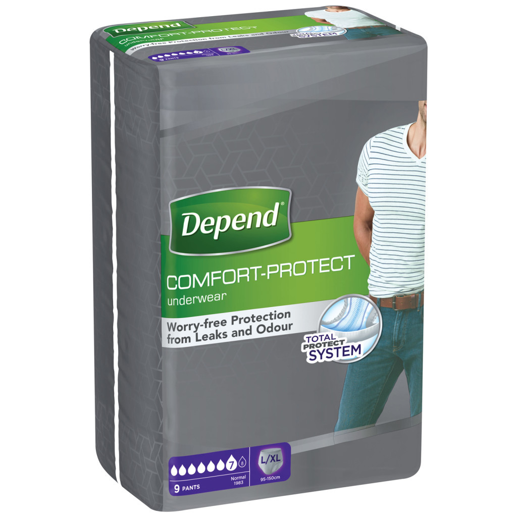 Підгузки для дорослих Depend Трусики для чоловіків L / XL (5029053560748_5029053539744) - зображення 2