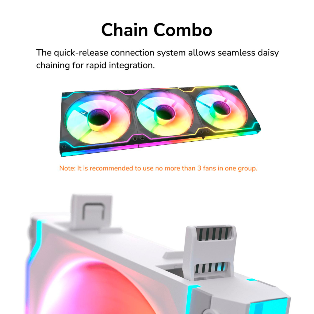 Кулер до корпусу Cougar SC140 ARGB - зображення 7