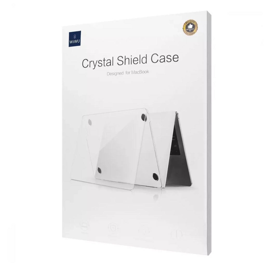 Чохол до ноутбука WIWU (накладка) 13 MacBook Pro 2020/2022 A1706/A1708/A2289/A2338 Crystal transparent (47403) - зображення 5
