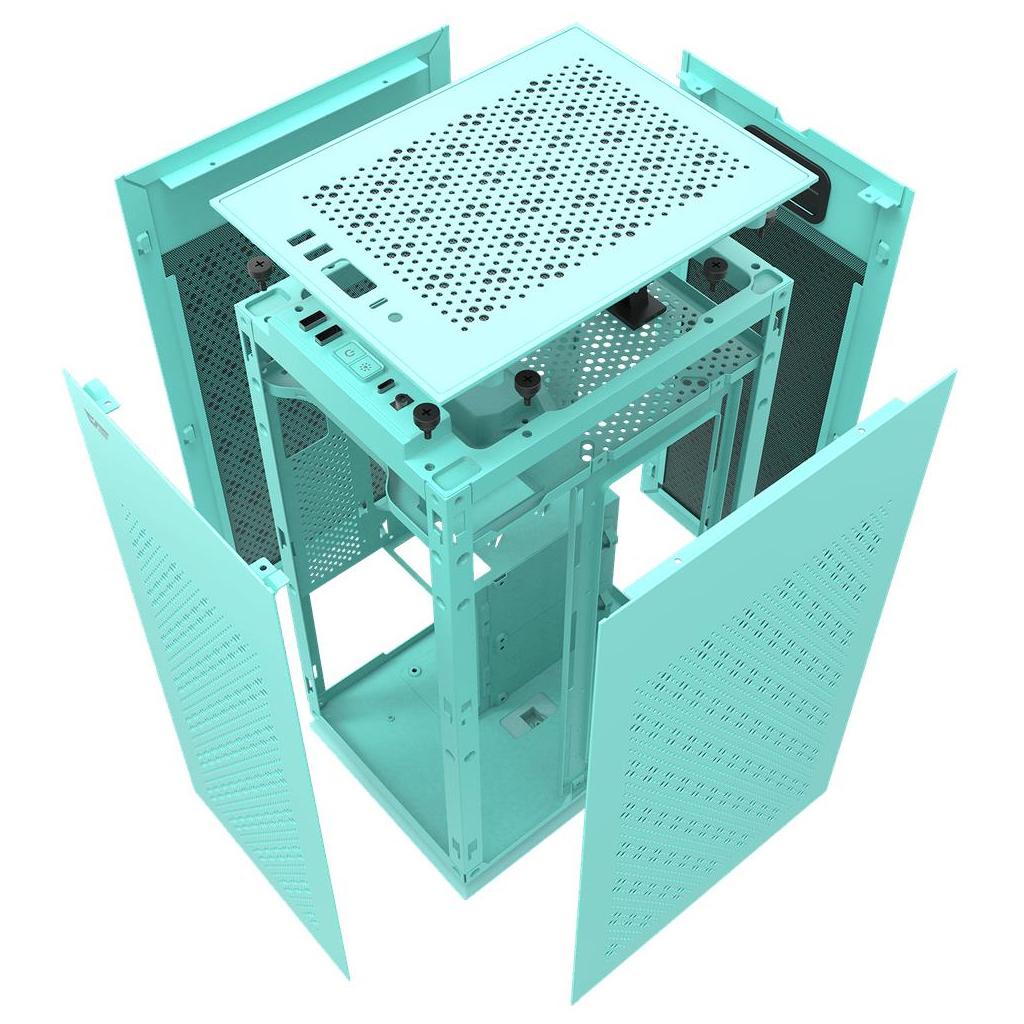 Корпус для ПК DARKFLASH DLH21 MINT - зображення 5