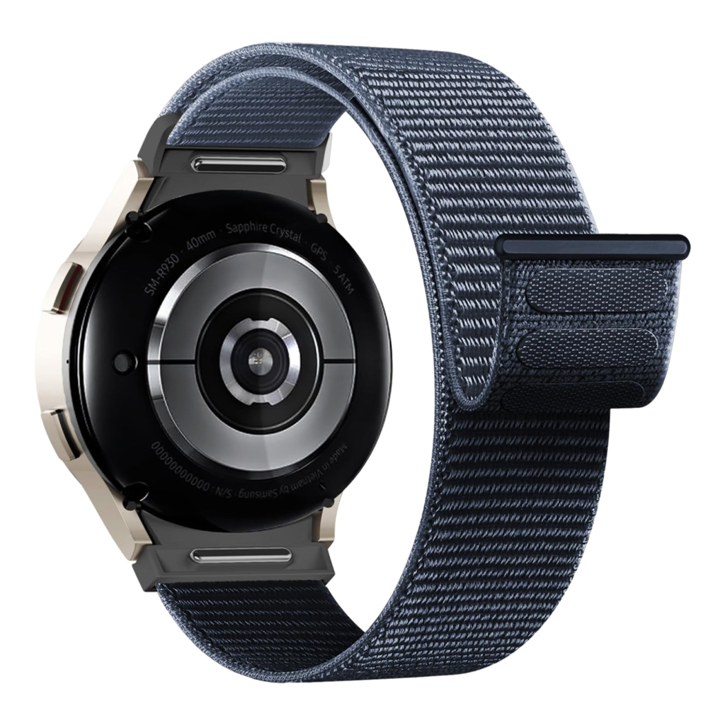 Ремінець до смарт-годинника Armorstandart Nylon Band для Samsung Galaxy Watch 7 / FE / 6 / 6 Classic / 5 / 5 Pro / 4 / 4 Classic Storm Blu (ARM86848) - зображення 1
