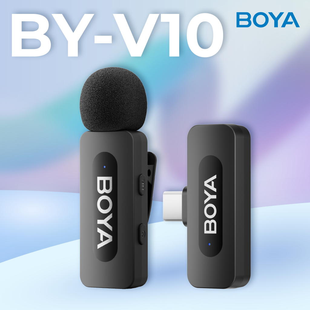 Мікрофон Boya BY-V10 Type-C Black (BY-V10) - изображение 6