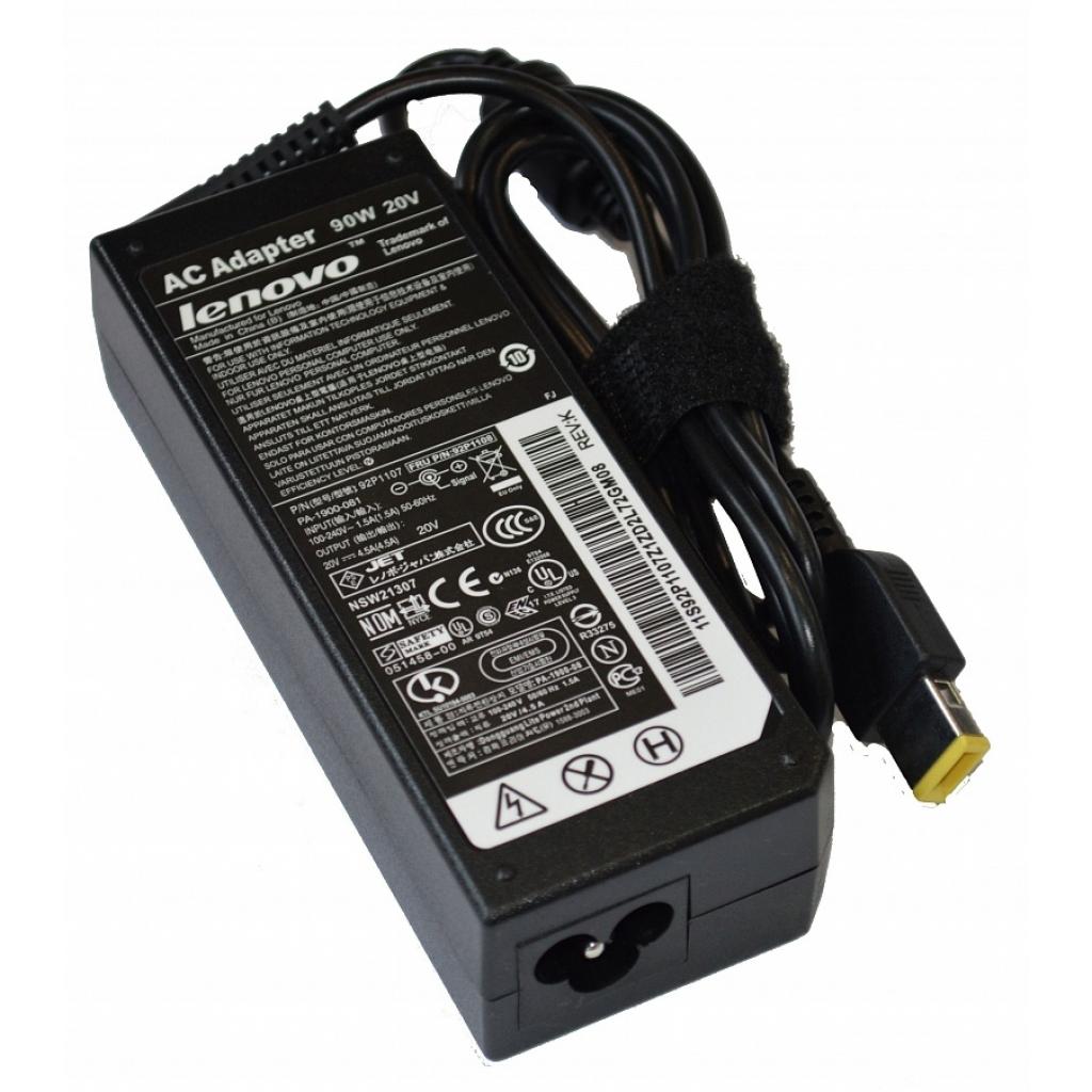 Блок живлення до ноутбуку Drobak LENOVO 90W 20V 4.5A (прямоугольный конектор USB+PIN) (141419) - зображення 3