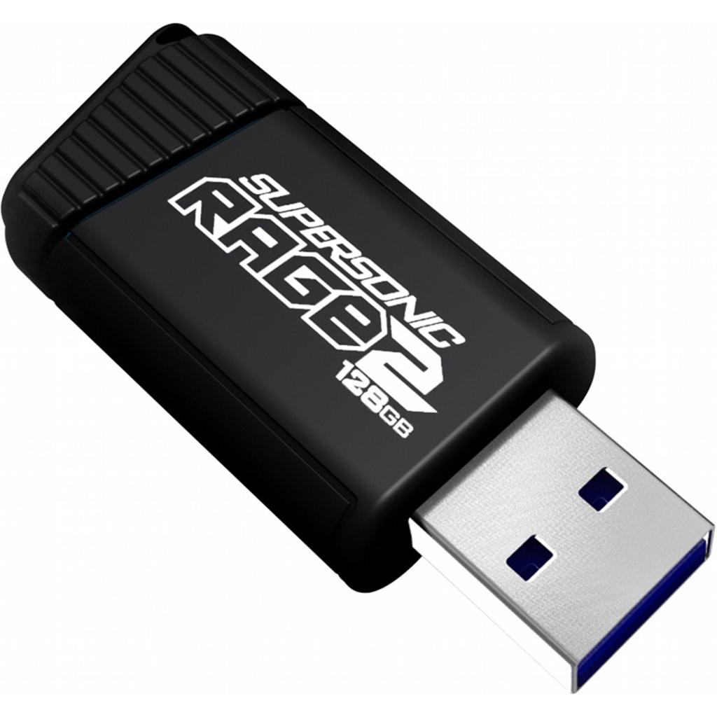 USB флеш накопичувач Patriot 128GB SUPERSONIC RAGE2 USB 3.1 (PEF128GSR2USB) - изображение 2