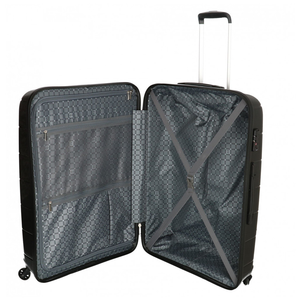 Валіза Enrico Benetti Denver Black L (Eb18013 001-70) - зображення 4