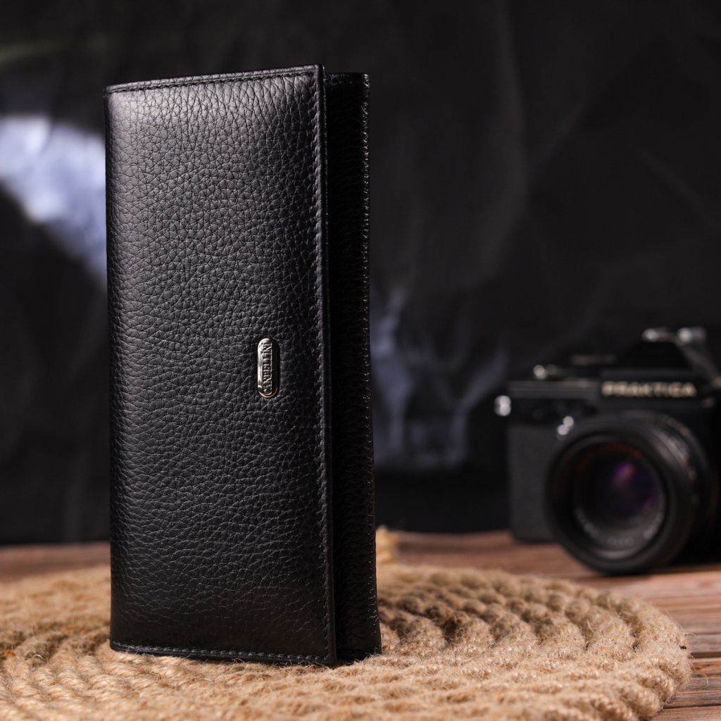 Гаманець Canpellini З натуральної шкіри Чорний (21658) - зображення 8