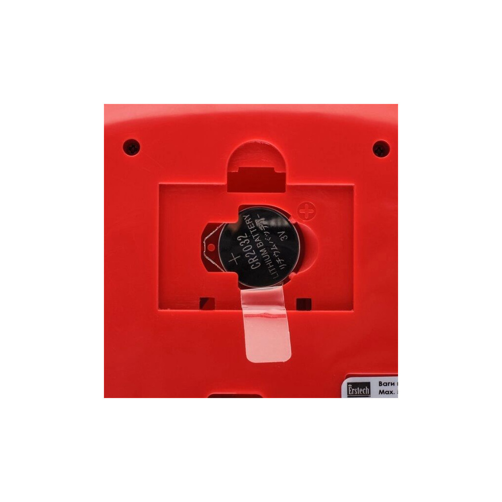 Ваги кухонні Erstech ЕKS-5181 RED - изображение 6