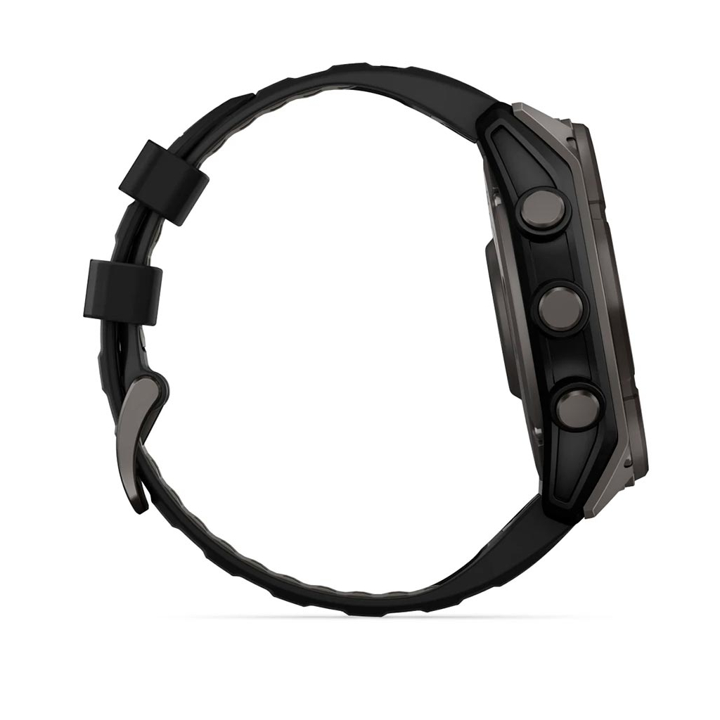 Смарт-годинник Garmin fenix 8 51mm,Saph Solar,CrbnGry Ti/Blk,Blk/PblGryBnd (010-02907-11/010-02907-70) - зображення 5