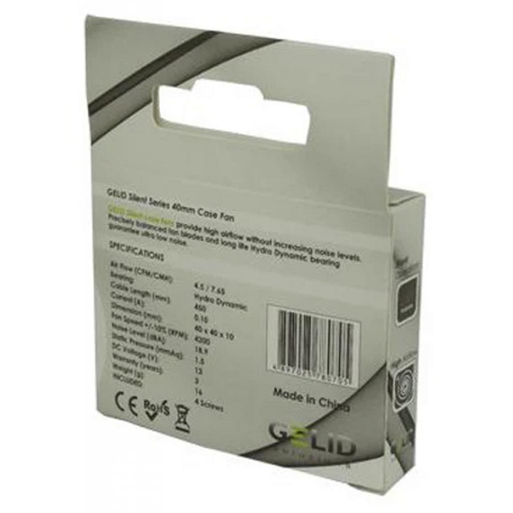 Кулер до корпусу Gelid Solutions Silent 4 40 mm (FN-SX04-42) - зображення 5