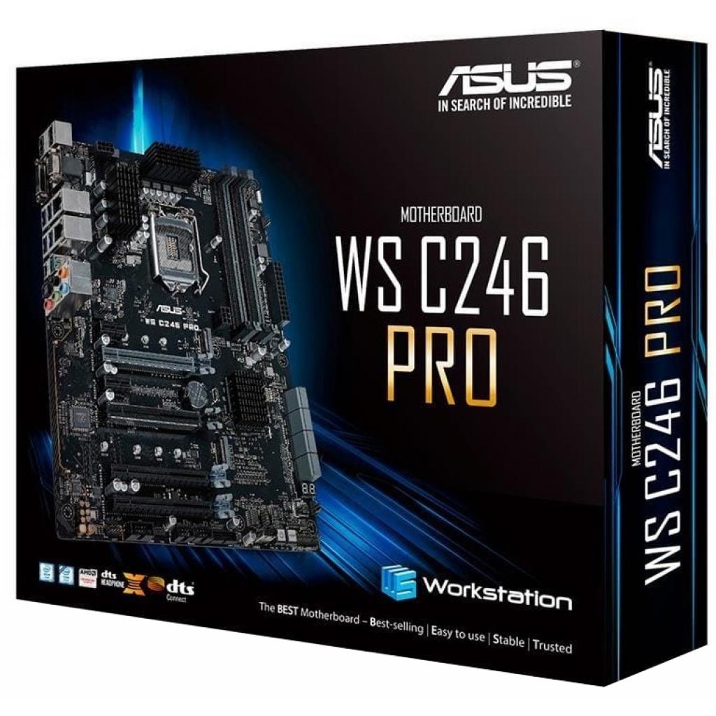 Серверна материнська плата ASUS WS C246 PRO - зображення 6