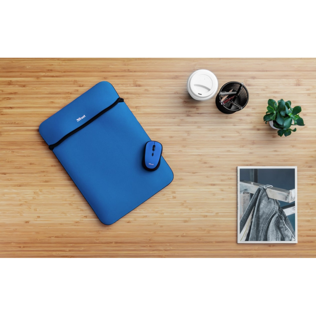 Чохол до ноутбука Trust 15.6" Yvo Mouse & Sleeve Blue + mouse (23452) - зображення 14