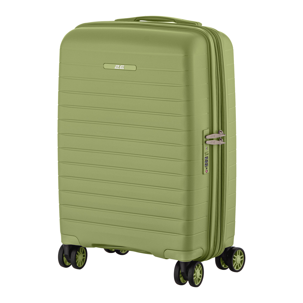 Набір валіз 2E Aero (M+S), оливково-зелені (2E-SPP-AERO-SET2-MG) - зображення 7