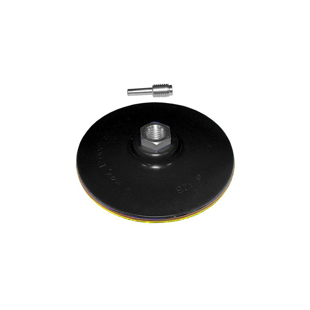 Круг зачистний Sigma шліфувальний твердий 125мм з липучкою (9181151) - зображення 1