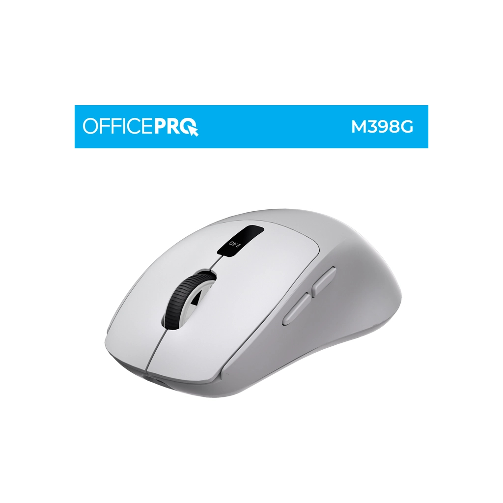 Мишка OfficePro M398G Wireless/Bluetooth Gray (M398G) - зображення 4
