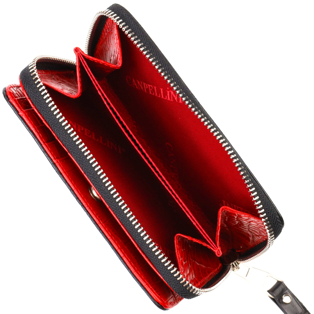 Портмоне Canpellini З натуральної шкіри Чорне (21911) - зображення 6