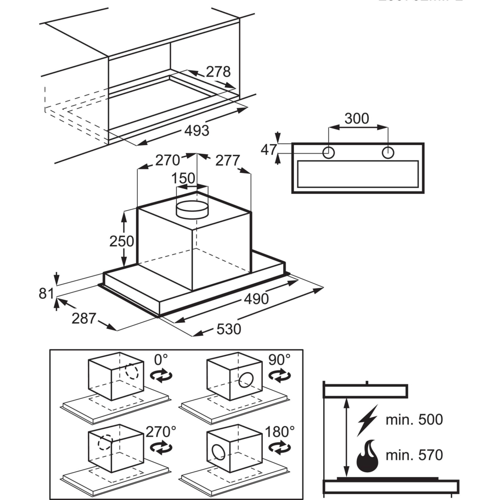 Витяжка кухонна Electrolux CFG526R (642357) - зображення 6