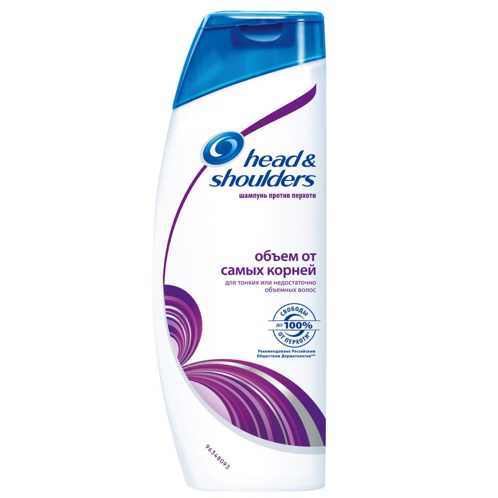 Шампунь Head & Shoulders проти лупи Об'єм від самого коріння 600 мл (4015600767952) - зображення 1