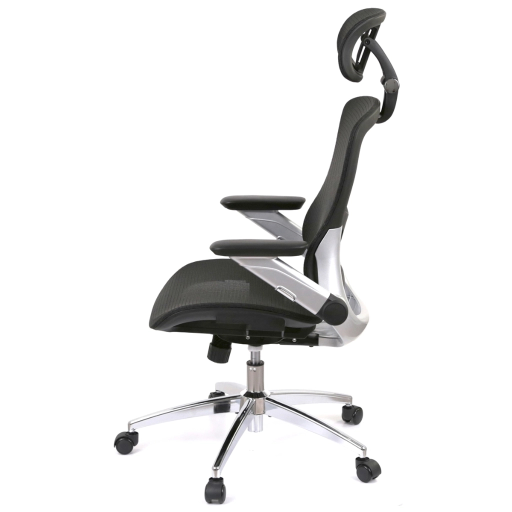 Офісне крісло Аклас Трембіта R-SR Чорний (Чорний) (00158593) - зображення 3