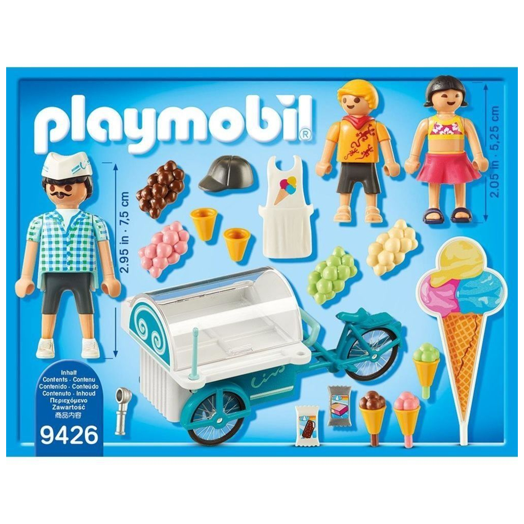 Конструктор Playmobil Family fun Візок з морозивом (9426) - зображення 5