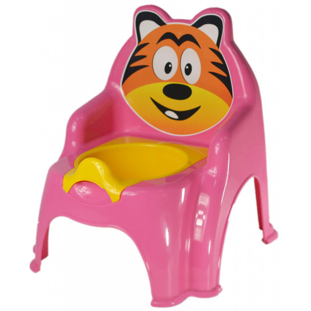 Горщик Active Baby Тигрик рожевий (01-13317/016) - зображення 1