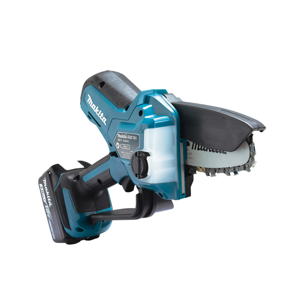 Ланцюгова пила Makita LXT, 18V, 100мм, 3Ah (DUC101SF) - зображення 4