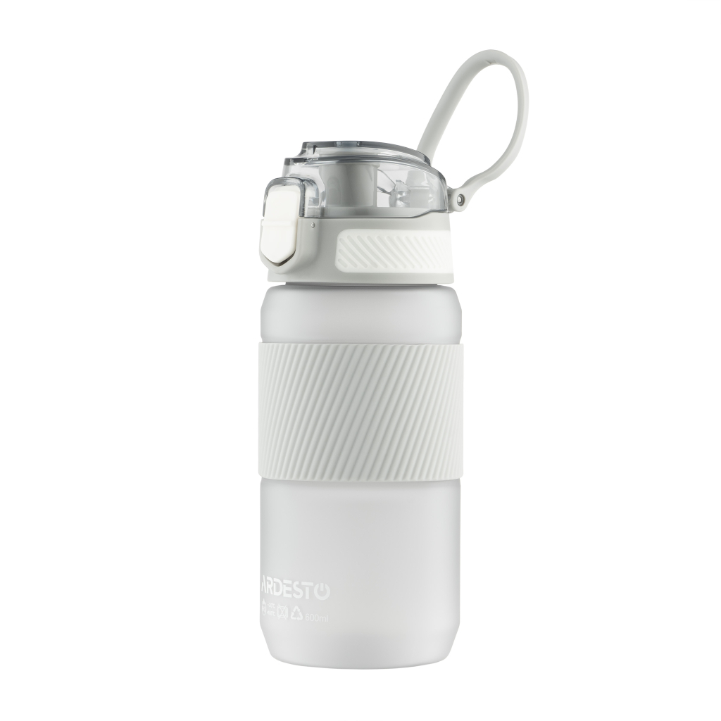 Пляшка для води Ardesto Spring 600мл сірий (AR2260SG) - зображення 4