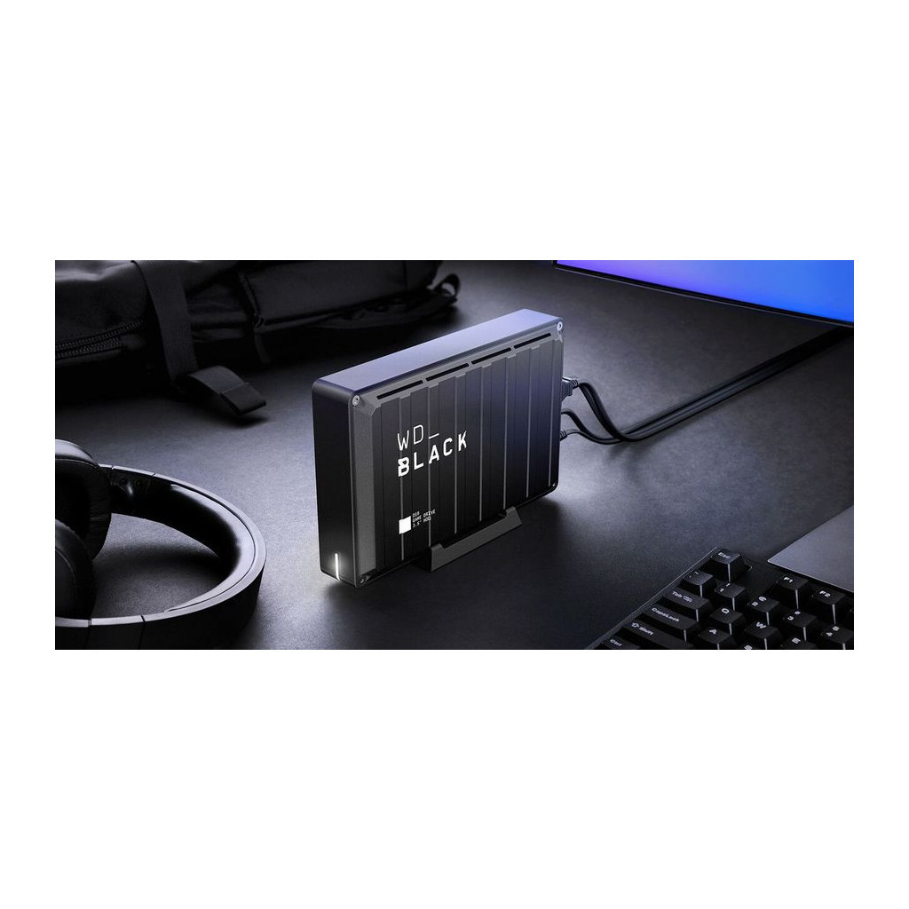 Зовнішній жорсткий диск 3.5" 8TB BLACK D10 Game Drive WD (WDBA3P0080HBK-EESN) - зображення 10