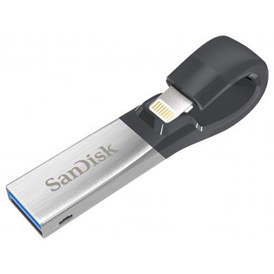USB флеш накопичувач SanDisk 256GB iXpand USB 3.0/Lightning Apple (SDIX30N-256G-GN6NE) - зображення 2