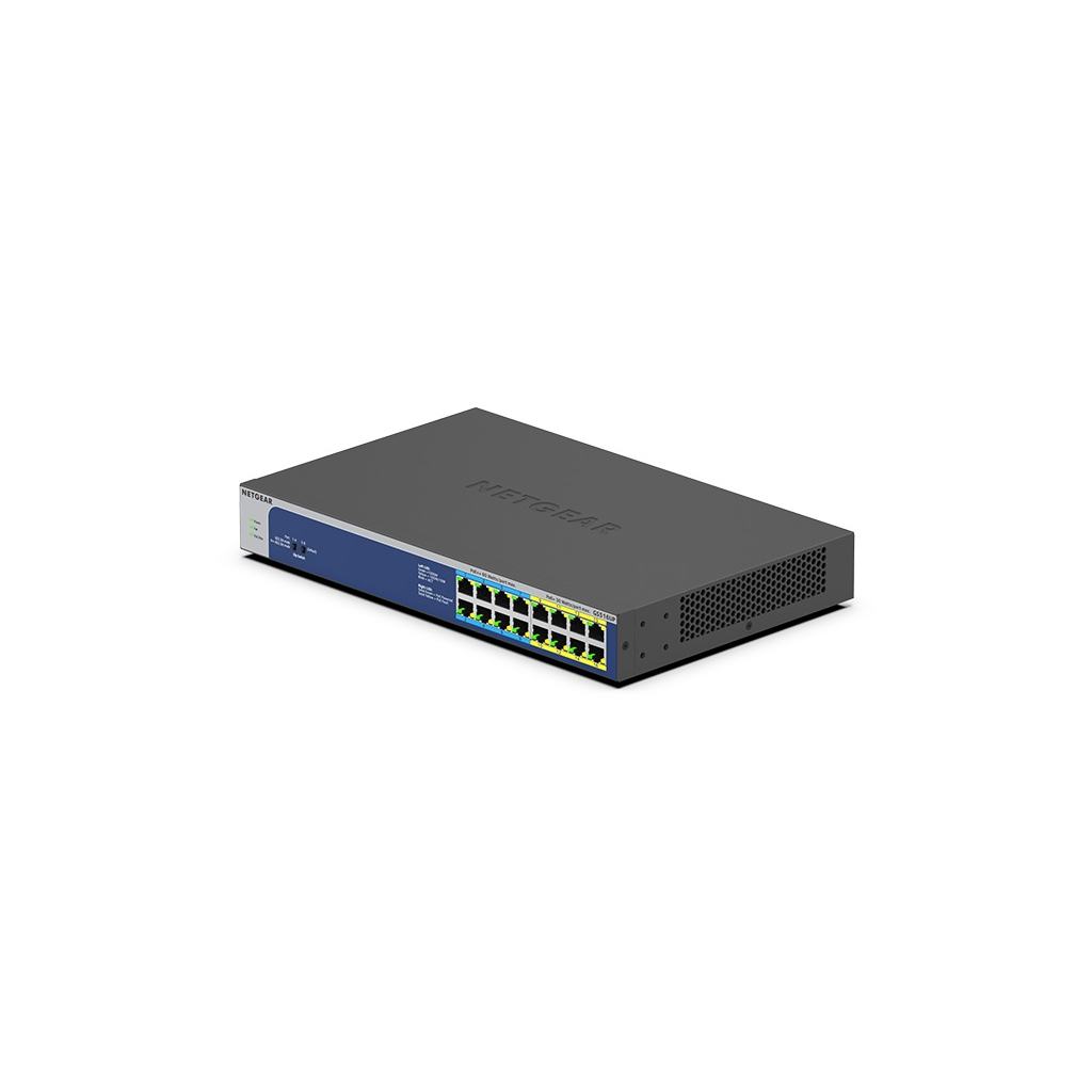 Комутатор мережевий Netgear GS516UP-100EUS - зображення 2