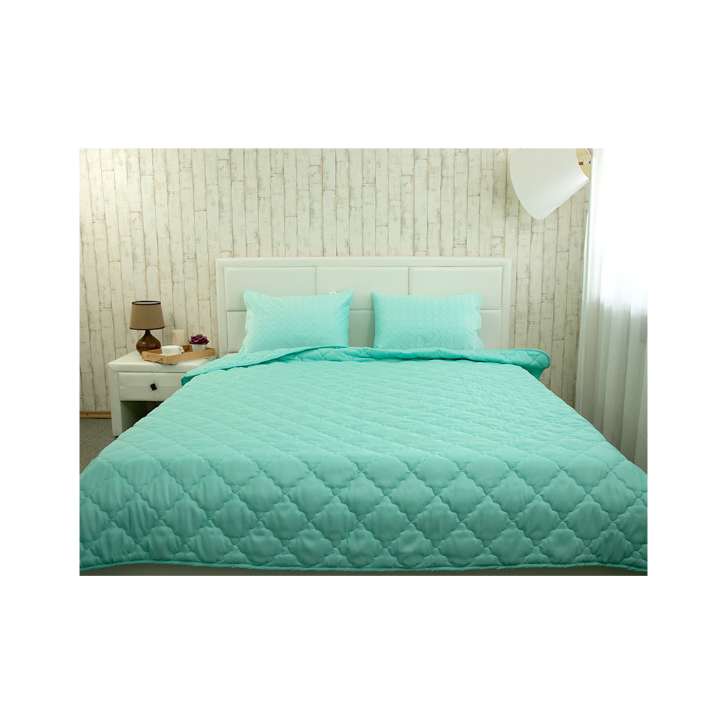 Ковдра Руно літня силіконова Легкість бірюзова 140х205 см (321.52СЛКУ_Бірюзовий) - зображення 6