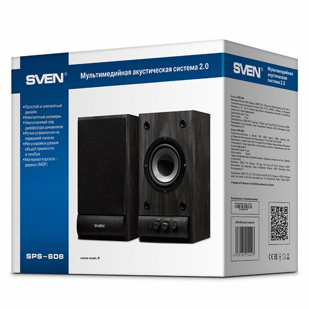 Акустична система Sven SPS-608 black - зображення 5