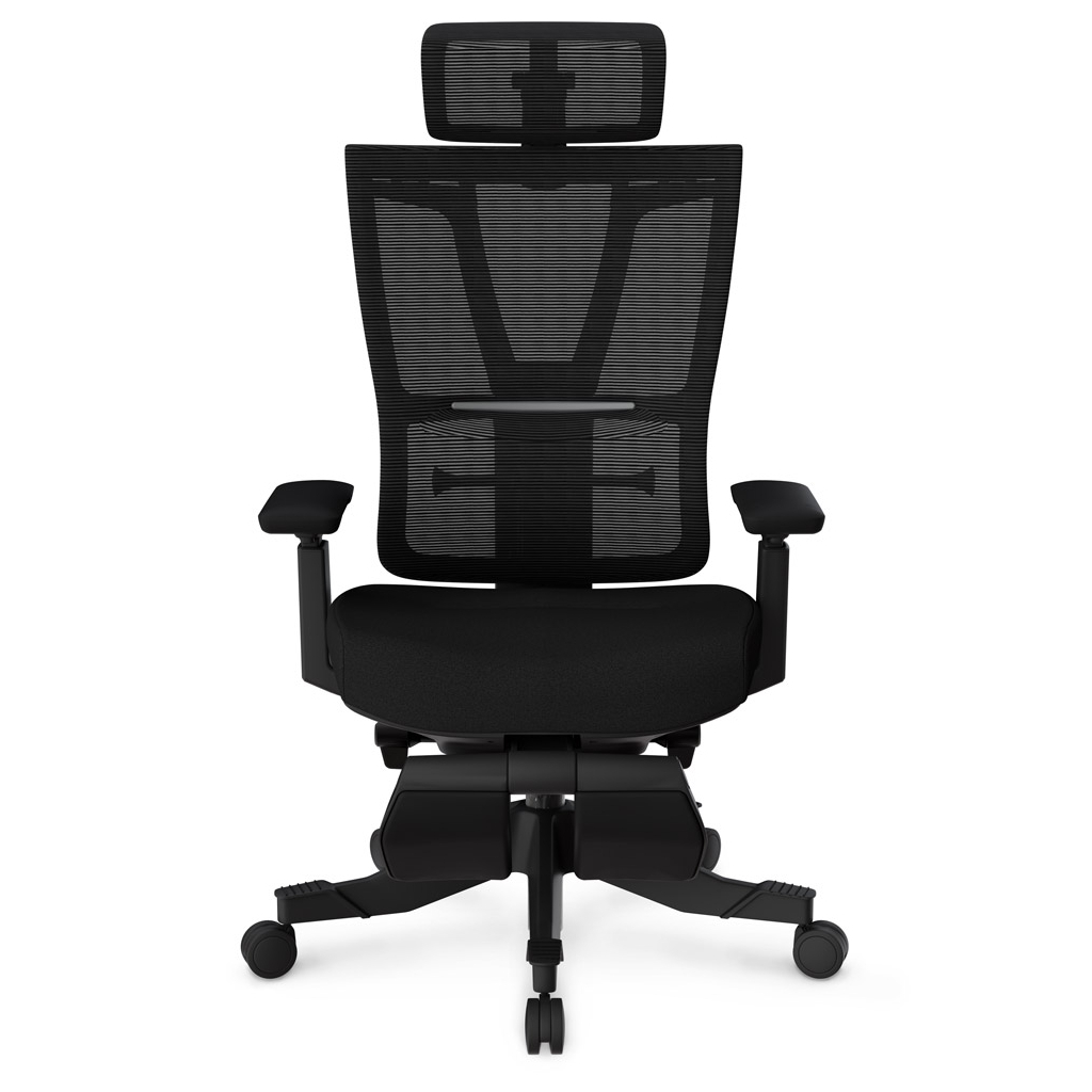 Офісне крісло Mealux S6 Air Fabric Black (HF-S6 F/B) - зображення 2