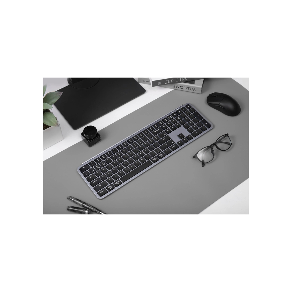 Клавіатура Keychron B6 Pro Wireless/Bluetooth/USB UA Space Gray (B6P-K1-UA) - зображення 6