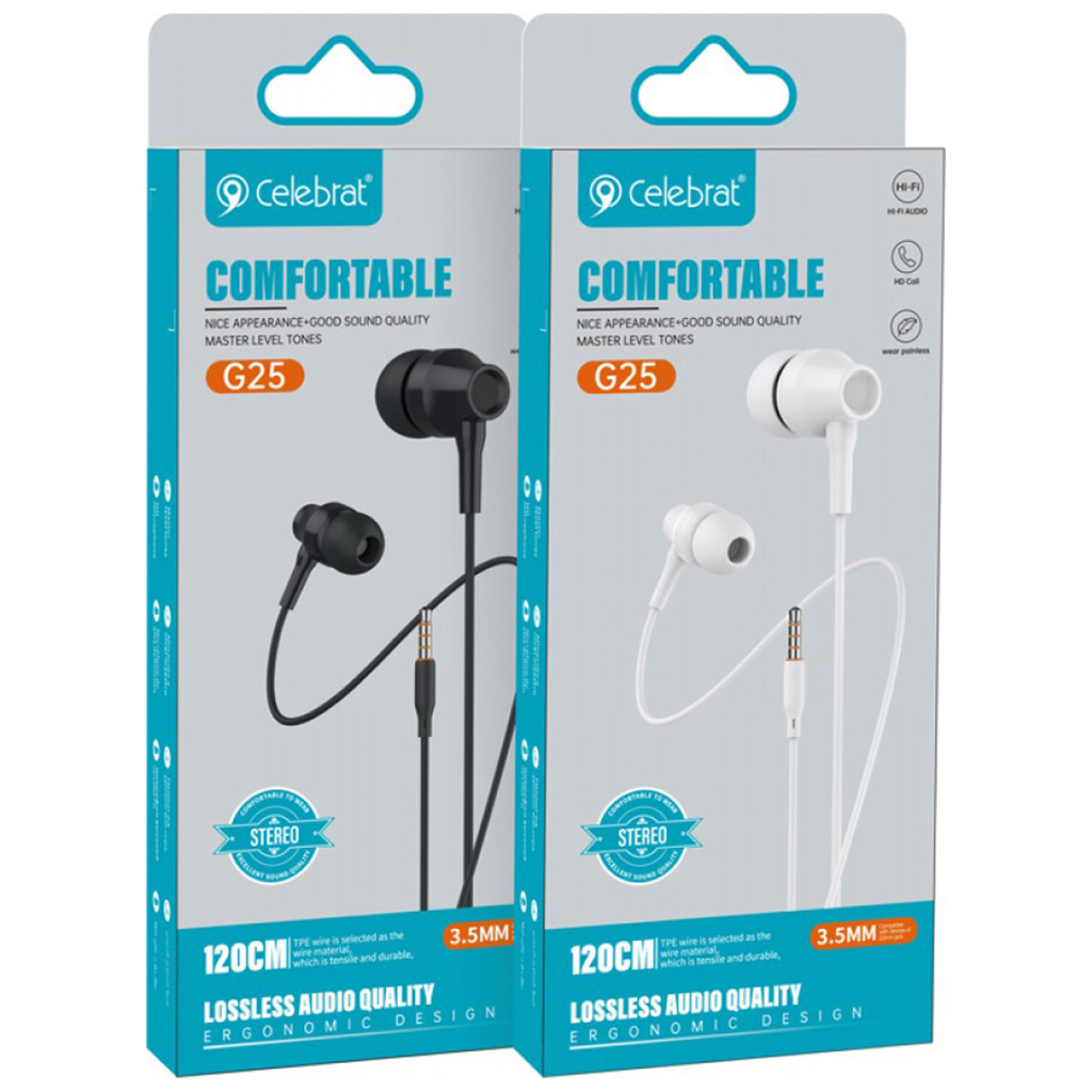 Навушники Celebrat G25 Black (1006644) - зображення 2