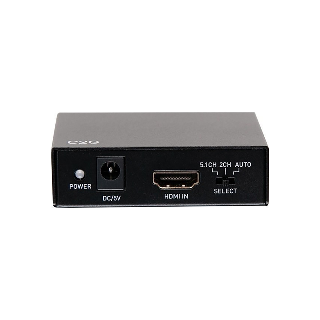 Перехідник HDMI to audio toslink, mini jack C2G (C2G41003) - зображення 2