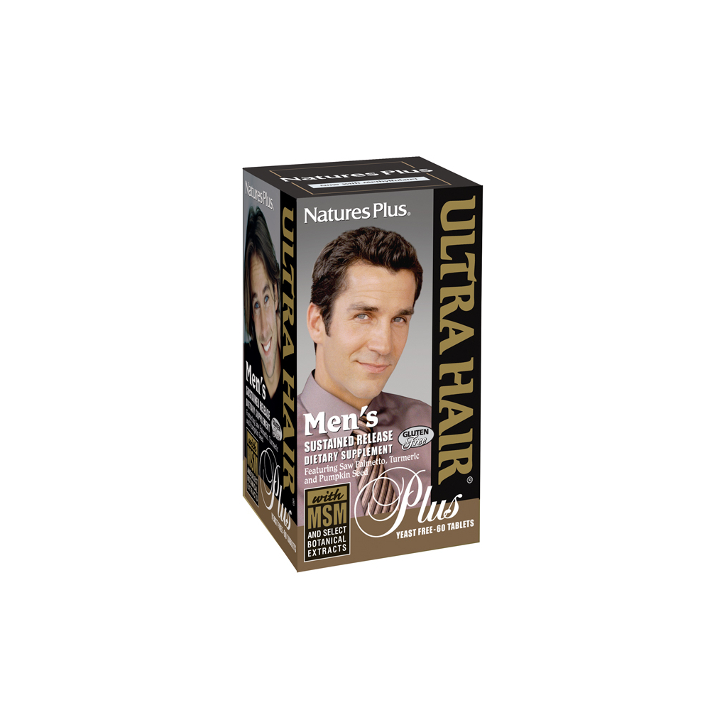 Вітамінно-мінеральний комплекс Natures Plus Комплекс для Зростання Оздоровлення Волосся для Чоловіків, U (NTP4832) - зображення 1