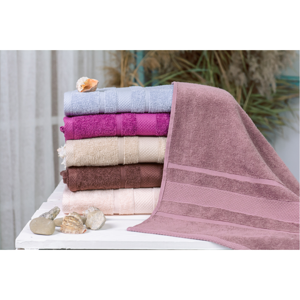 Рушник MirSon набір банних №5090 Elite SoftNes Delicacy 50х90 6 шт (2200003181074) - зображення 3